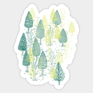 I LIKE TREES Sticker